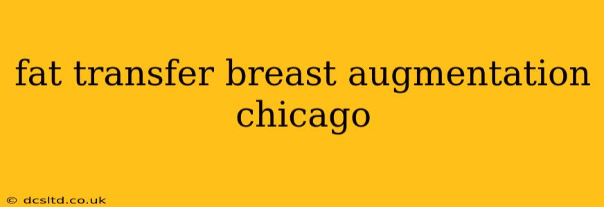 fat transfer breast augmentation chicago
