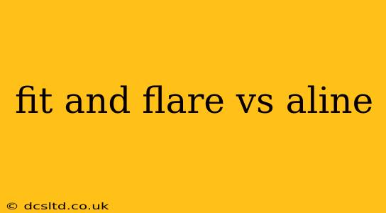 fit and flare vs aline