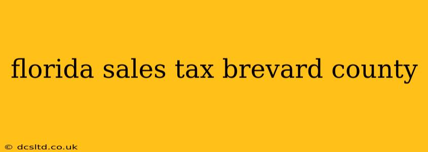 florida sales tax brevard county