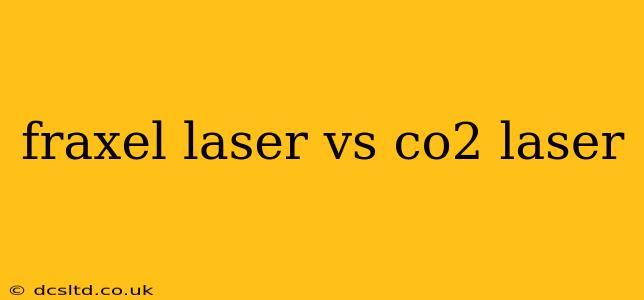 fraxel laser vs co2 laser