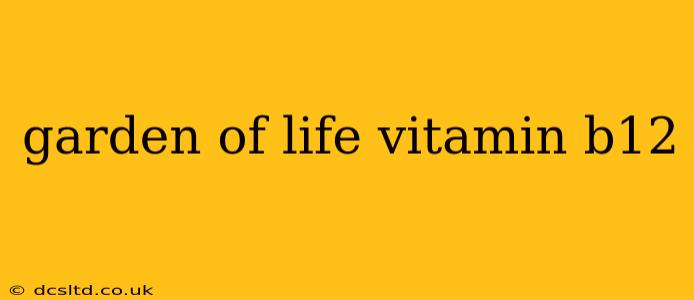 garden of life vitamin b12