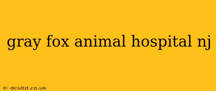 gray fox animal hospital nj