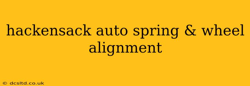 hackensack auto spring & wheel alignment