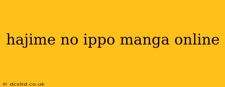 hajime no ippo manga online