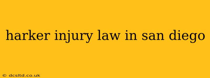 harker injury law in san diego