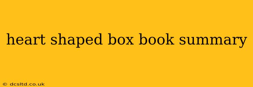 heart shaped box book summary