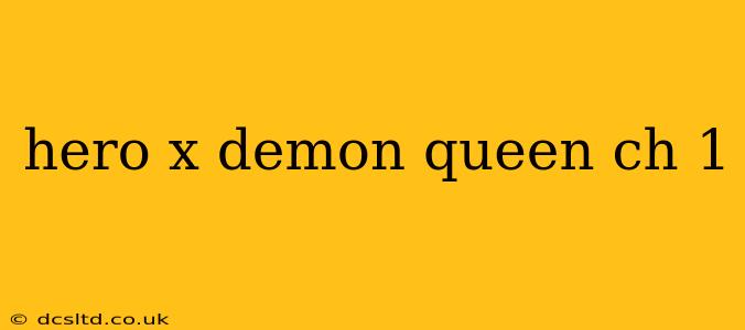 hero x demon queen ch 1