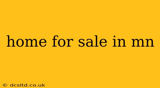 home for sale in mn