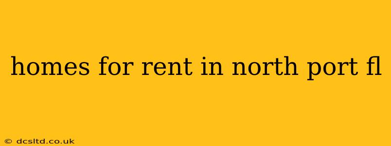 homes for rent in north port fl