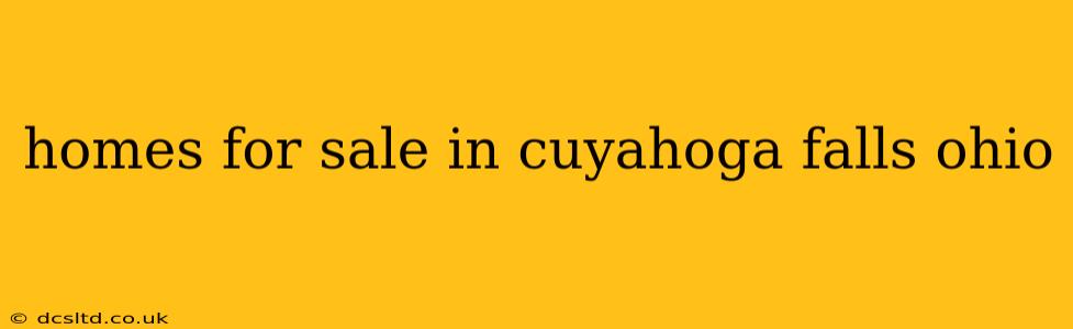 homes for sale in cuyahoga falls ohio