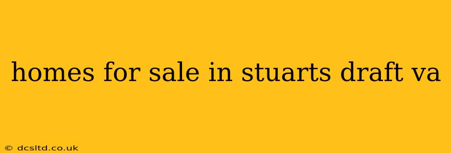 homes for sale in stuarts draft va