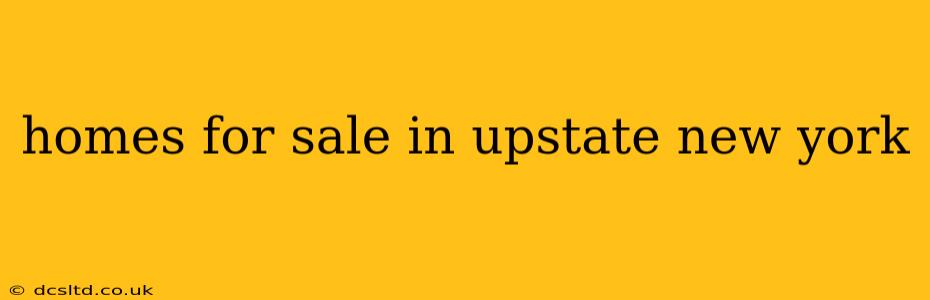 homes for sale in upstate new york