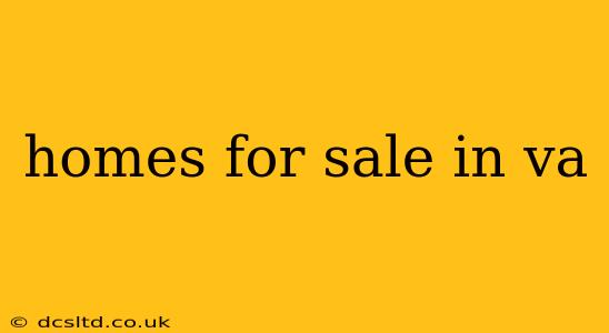 homes for sale in va