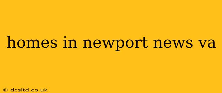 homes in newport news va