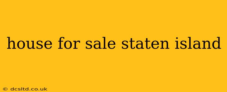 house for sale staten island