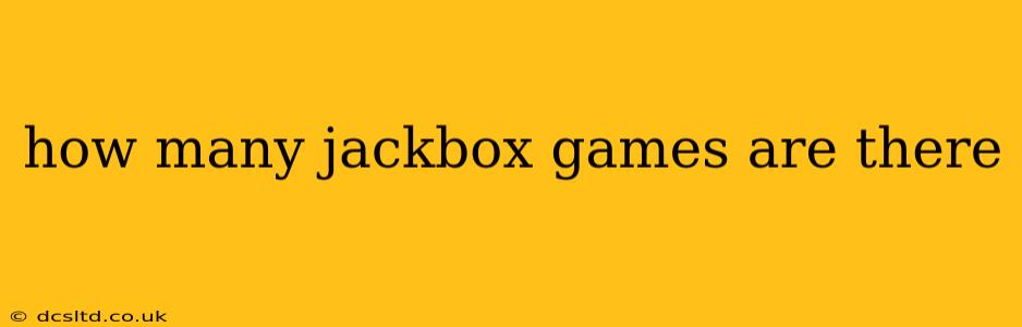 how many jackbox games are there