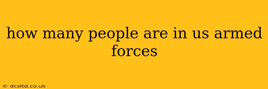 how many people are in us armed forces