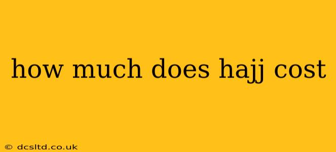 how much does hajj cost