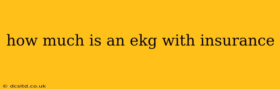 how much is an ekg with insurance