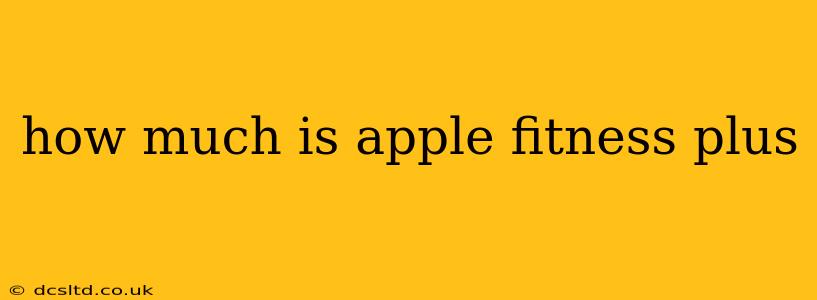 how much is apple fitness plus