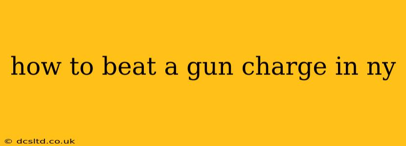 how to beat a gun charge in ny