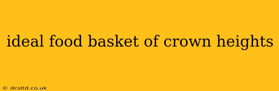 ideal food basket of crown heights
