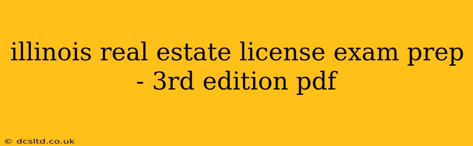 illinois real estate license exam prep - 3rd edition pdf