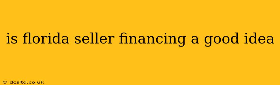 is florida seller financing a good idea
