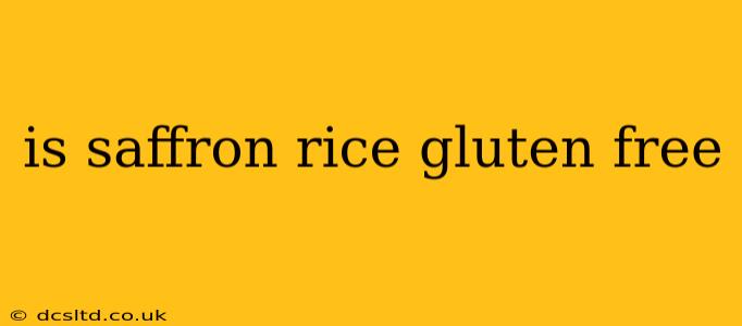 is saffron rice gluten free