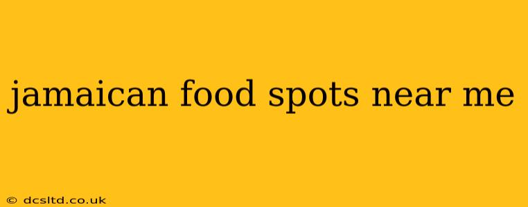 jamaican food spots near me