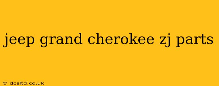 jeep grand cherokee zj parts