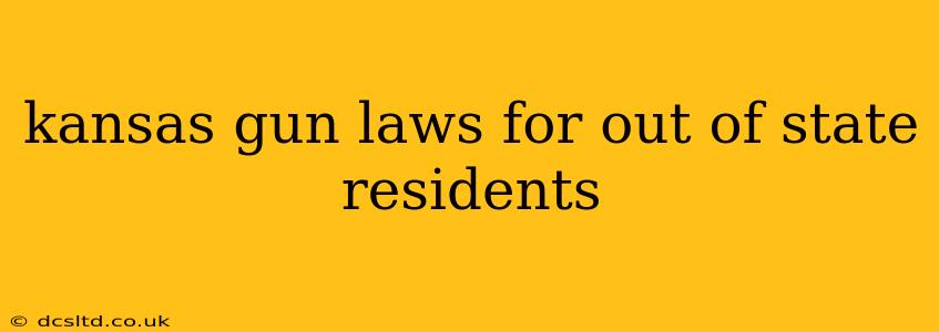 kansas gun laws for out of state residents