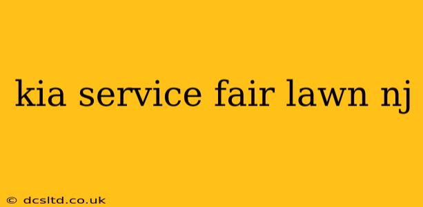 kia service fair lawn nj