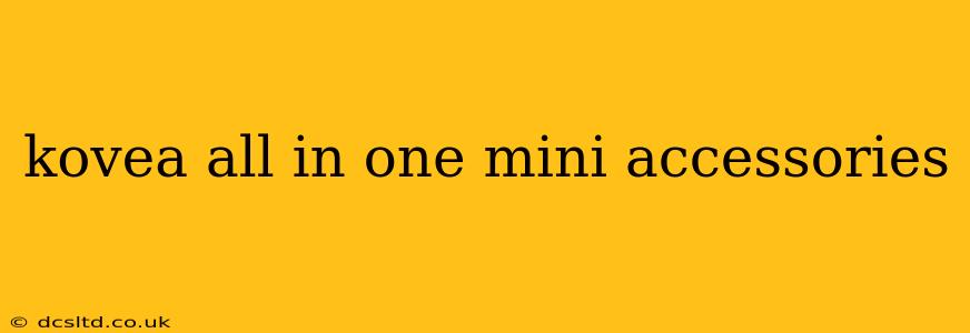 kovea all in one mini accessories