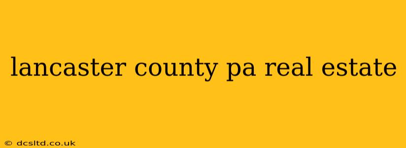 lancaster county pa real estate