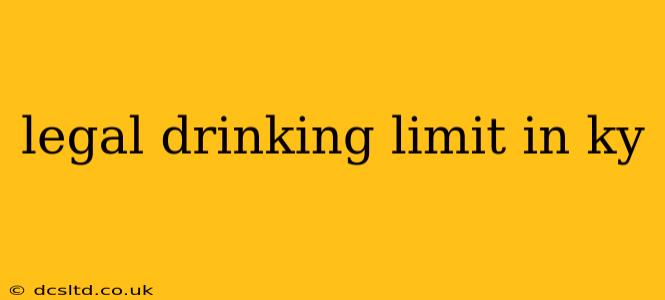 legal drinking limit in ky