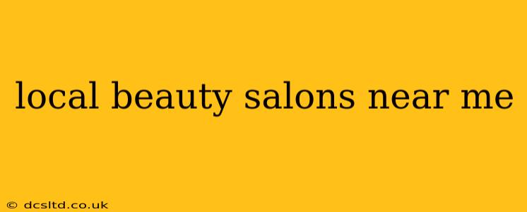local beauty salons near me