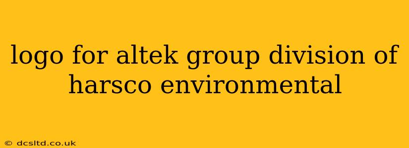 logo for altek group division of harsco environmental