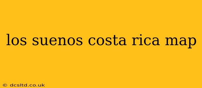 los suenos costa rica map
