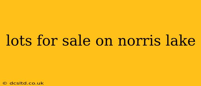 lots for sale on norris lake