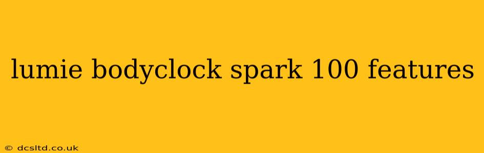 lumie bodyclock spark 100 features