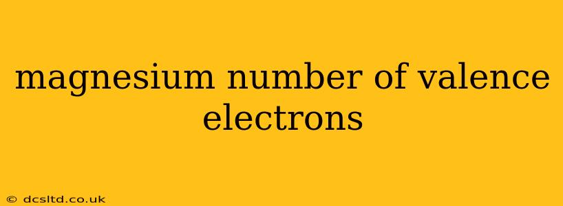 magnesium number of valence electrons