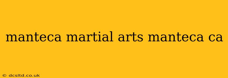 manteca martial arts manteca ca