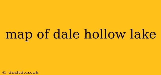 map of dale hollow lake
