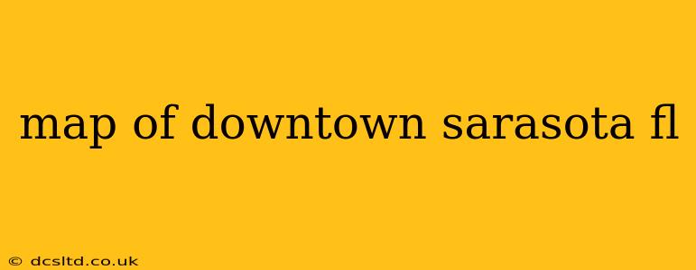 map of downtown sarasota fl
