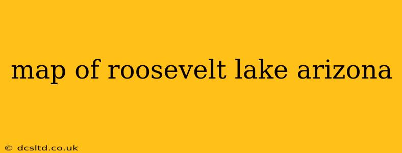 map of roosevelt lake arizona
