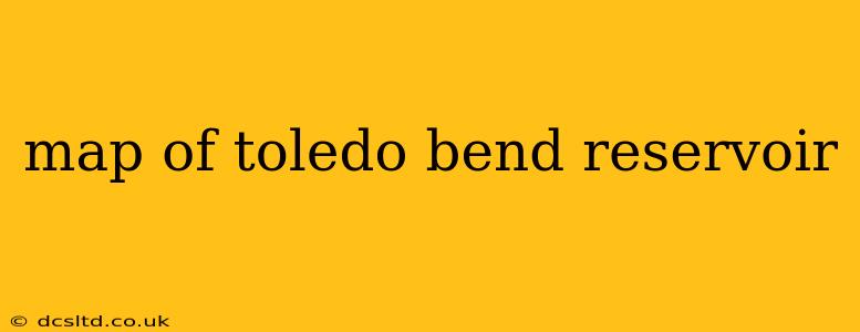 map of toledo bend reservoir