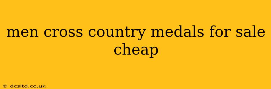 men cross country medals for sale cheap