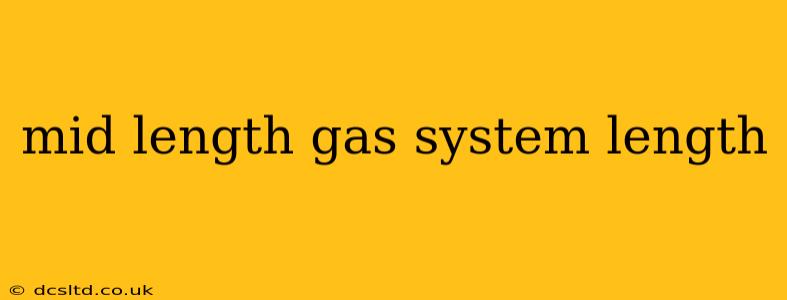mid length gas system length