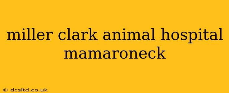 miller clark animal hospital mamaroneck